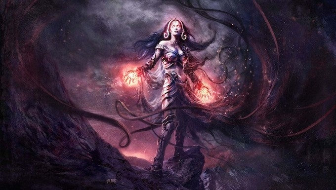 Image for Aleksi Briclot Planeswalker Playmat for Magic: The Gathering (Kickstarter Exclusive) - Liliana Vess - Playmats