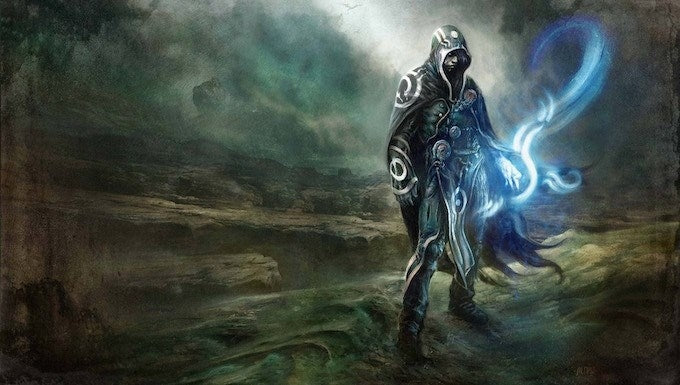 Image for Aleksi Briclot Planeswalker Playmat for Magic: The Gathering (Kickstarter Exclusive) - Jace Beleren - Playmats