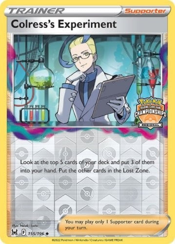 Image for Colress's Experiment (Regional Championships) (155/196) (League & Championship Cards) (PR) - Pokemon
