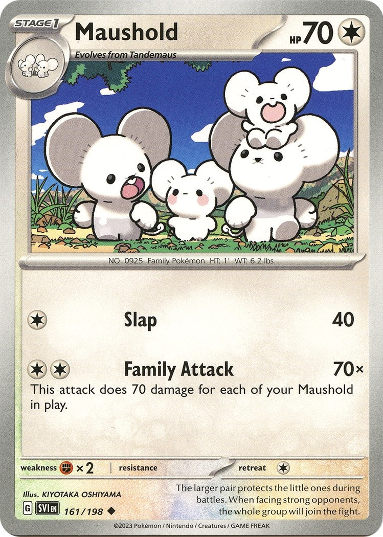 Image for Maushold (161/198) (SV01: Scarlet & Violet Base Set) - Pokemon