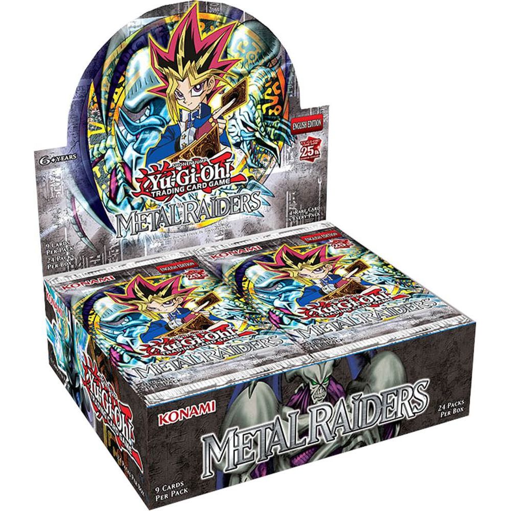 YU-GI-OH! TCG Metal Raiders [25th Anniversary] Booster Box - PokeBox USA
