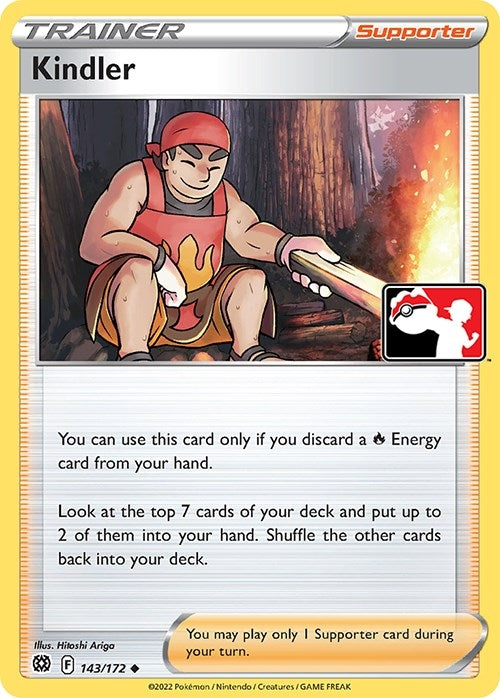 Image for Kindler (143/172) (Prize Pack Series Cards) - Pokemon