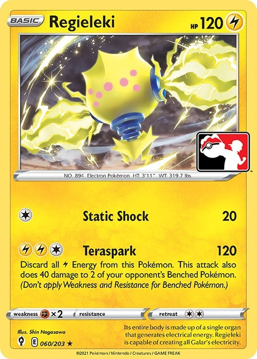 Image for Regieleki (060/203) (Prize Pack Series Cards) - Pokemon