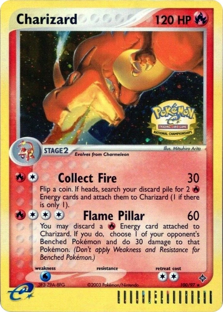 Image for Charizard - 100/97 (National Championships) (100/097) (League & Championship Cards) (PR) - Pokemon
