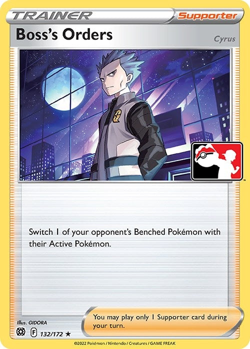 Image for Boss's Orders (132/172) (Prize Pack Series Cards) - Pokemon