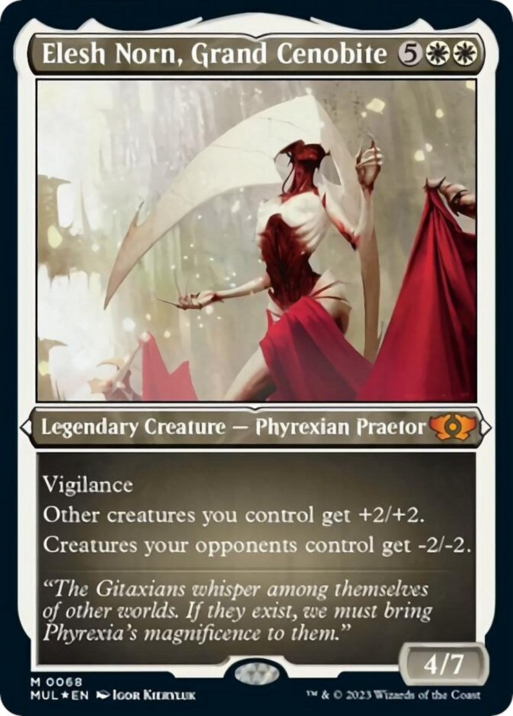Elesh Norn, Grand Cenobite (Foil Etched) (68) (March of the Machine: Multiverse Legends)