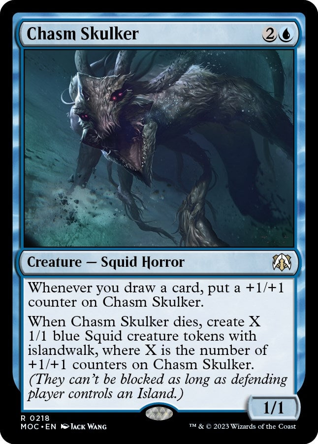 Chasm Skulker (218) (March of the Machine)