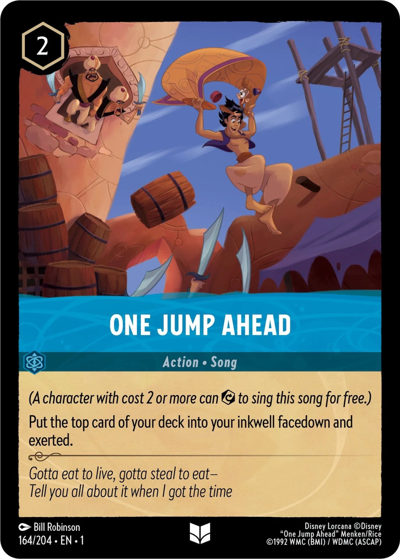 Image for One Jump Ahead (164/204) (The First Chapter) (1) - Disney Lorcana