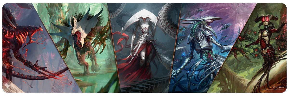 Image for March of the Machine Praetor Tableaux 8ft Table Playmat for Magic: The Gathering - Playmats