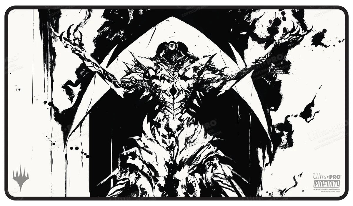Image for March of the Machine Elesh Norn Black Stitched Standard Gaming Playmat for Magic: The Gathering - Playmats