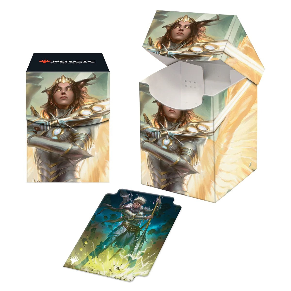 Image for March of the Machine Archangel Elspeth 100+ Deck Box for Magic: The Gathering - Deck Boxes