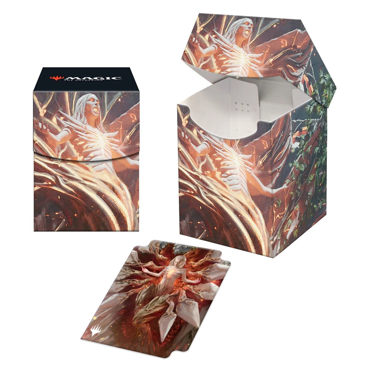 Image for March of the Machine Wrenn and Realmbreaker 100+ Deck Box for Magic: The Gathering - Deck Boxes