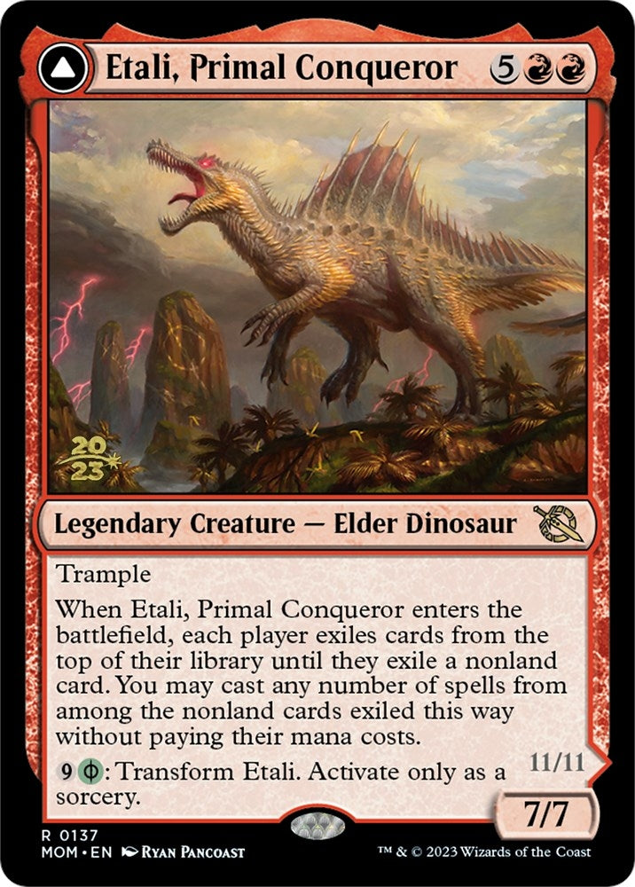 Etali, Primal Conqueror (137) (Prerelease Cards)