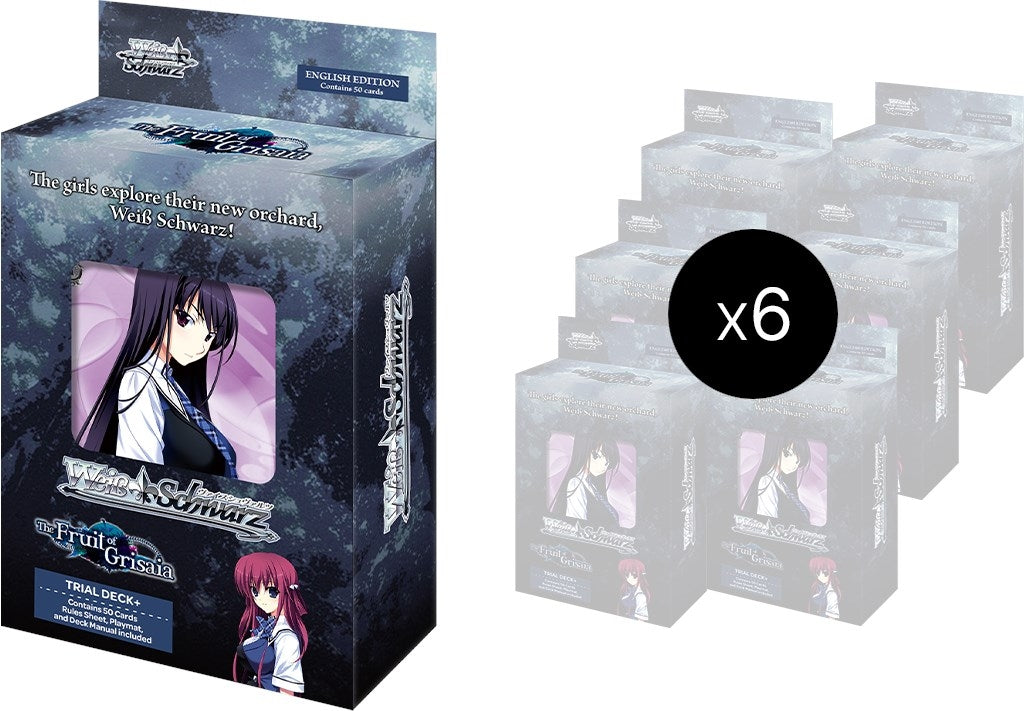 Image for The Fruit of Grisaia Trial Deck+ Display - Weiss Schwarz