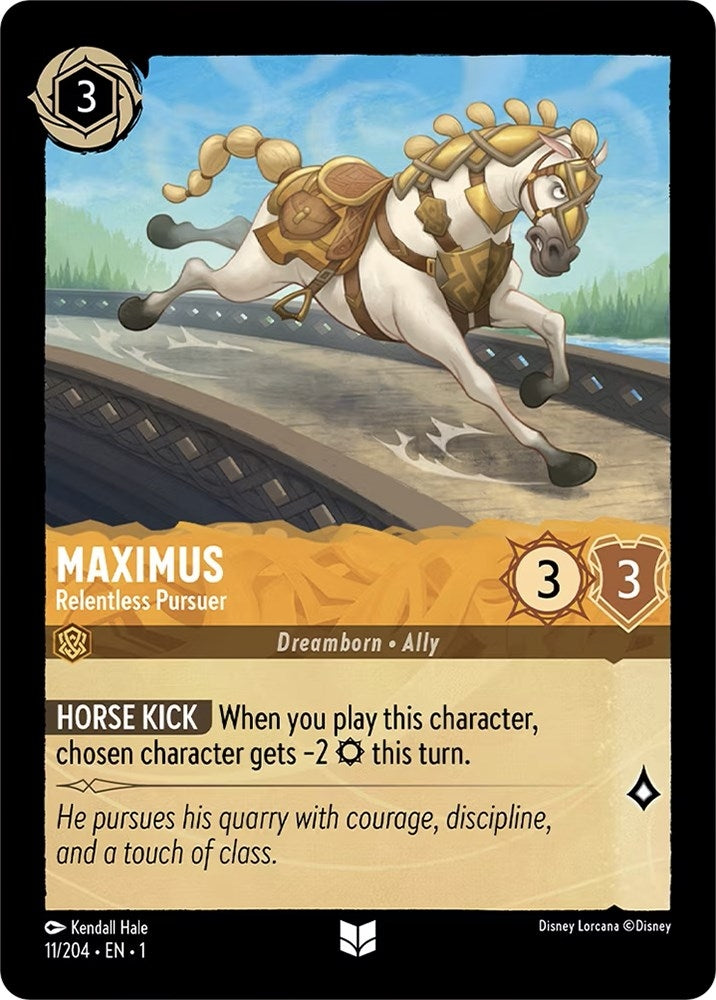 Image for Maximus - Relentless Pursuer (11/204) (The First Chapter) (1) - Disney Lorcana