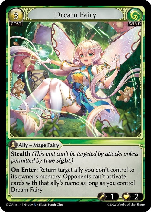 Image for Dream Fairy (209) (Dawn of Ashes 1st Edition) (DOA 1st) - Grand Archive TCG