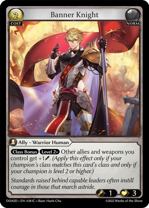 Image for Banner Knight (038) (Dawn of Ashes Starter Decks) (DOASD) - Grand Archive TCG