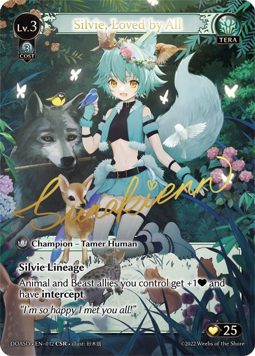 Image for Silvie, Loved by All (CSR) (012) (Dawn of Ashes Starter Decks) (DOASD) - Grand Archive TCG