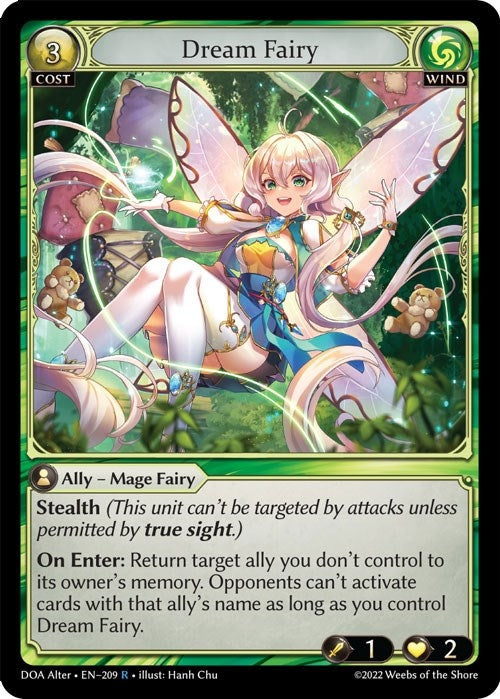Image for Dream Fairy (209) (Dawn of Ashes Alter Edition) (DOA Alter) - Grand Archive TCG