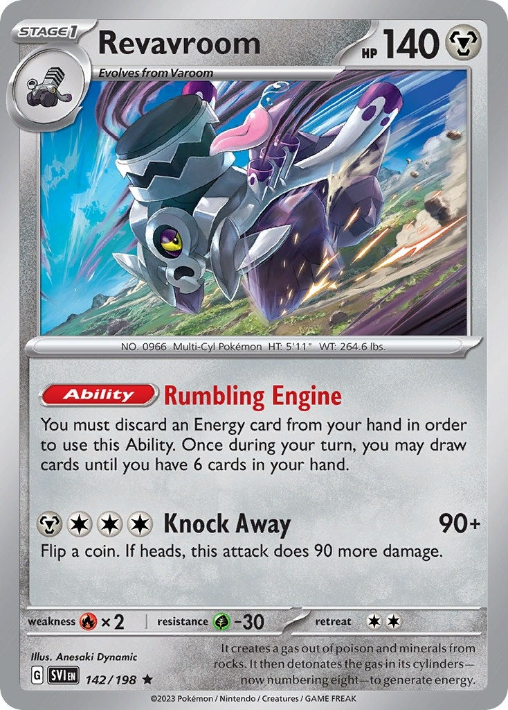 Image for Revavroom (142/198) (Deck Exclusives) (PR) - Pokemon