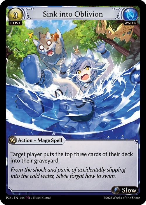 Image for Sink into Oblivion (004) (Promotional Cards) (P) - Grand Archive TCG