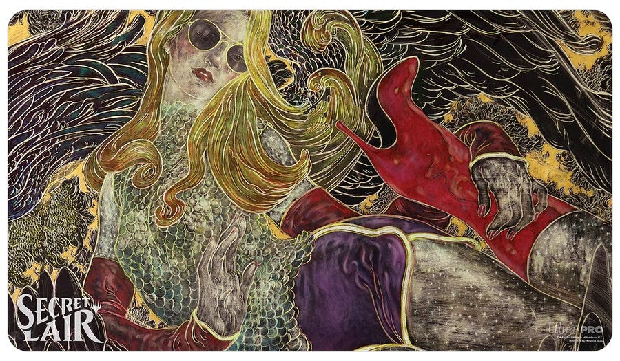 Image for Secret Lair April 2023 Rebecca Guay Artist Series: Serra the Benevolent Standard Gaming Playmat for Magic: The Gathering - Playmats