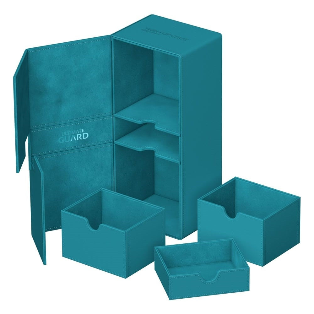 Image for Twin Flip`n`Tray - Petrol (Holds 266+) - Deck Boxes
