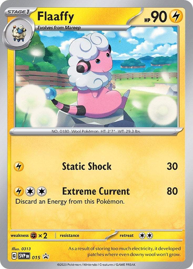 Image for Flaaffy - 015 (015) (SV: Scarlet & Violet Promo Cards) (SVP) - Pokemon