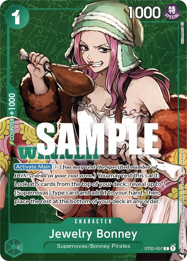 Image for Jewelry Bonney (Tournament Pack Vol. 3) [Winner] (ST02-007) (One Piece Promotion Cards) (OP-PR) - One Piece Card Game