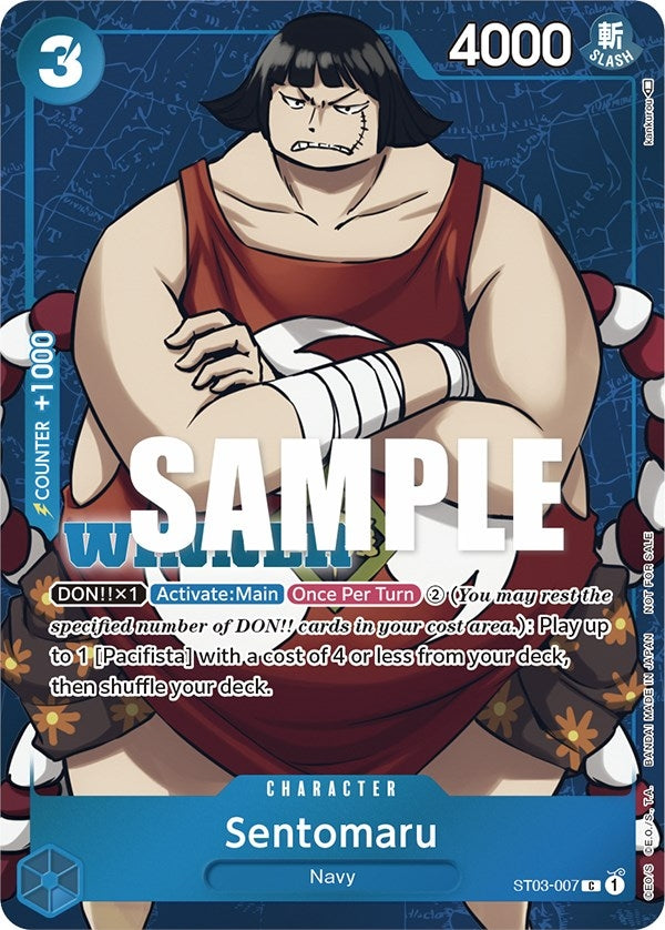 Image for Sentomaru (Tournament Pack Vol. 3) [Winner] (ST03-007) (One Piece Promotion Cards) (OP-PR) - One Piece Card Game