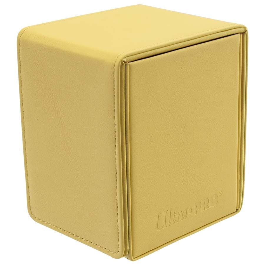 Image for Vivid Alcove Flip Deck Box - Yellow - Deck Boxes