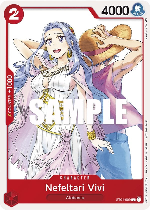 Image for Nefeltari Vivi (OP-03 Pre-Release Tournament) [Participant] (ST01-009) (One Piece Promotion Cards) (OP-PR) - One Piece Card Game