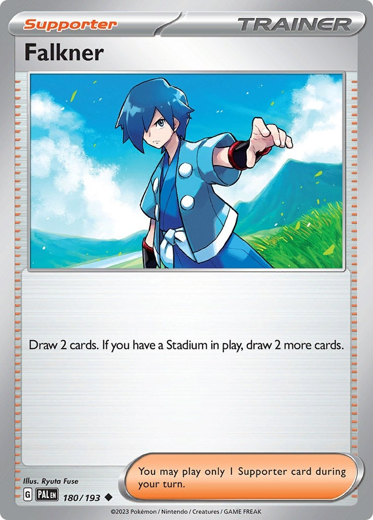 Image for Falkner (180/193) (SV02: Paldea Evolved) - Pokemon