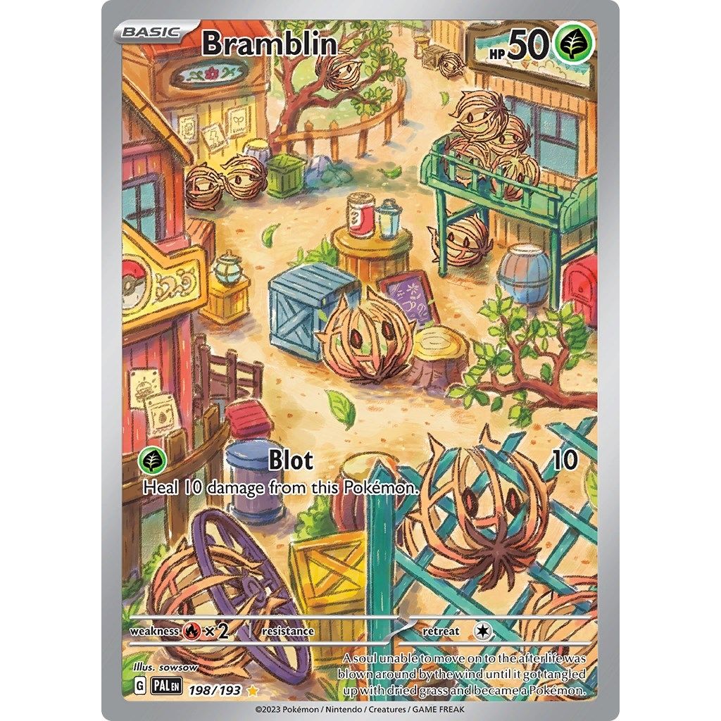 Image for Bramblin (198/193) (SV02: Paldea Evolved) - Pokemon