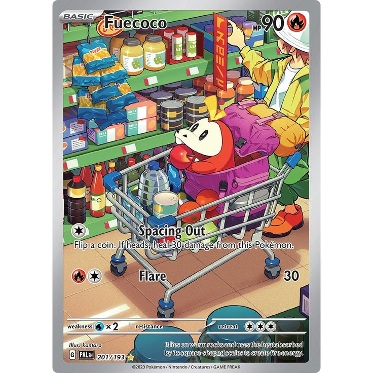 Image for Fuecoco (201/193) (SV02: Paldea Evolved) - Pokemon