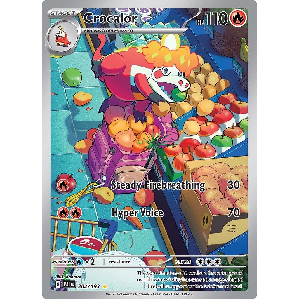 Image for Crocalor (202/193) (SV02: Paldea Evolved) - Pokemon