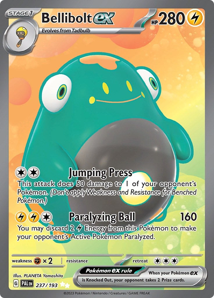 Bellibolt ex (237/193) (SV02: Paldea Evolved)