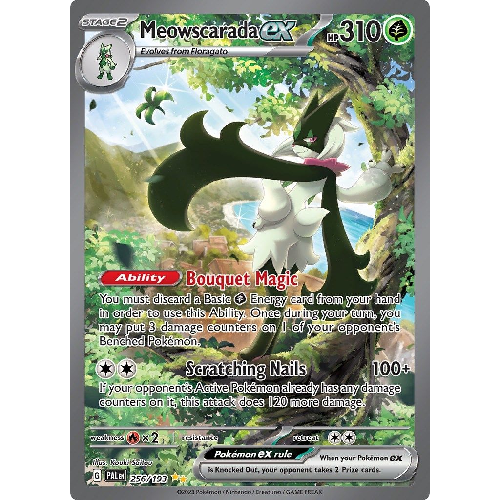 Meowscarada ex (256/193) (SV02: Paldea Evolved) - PokeBox USA