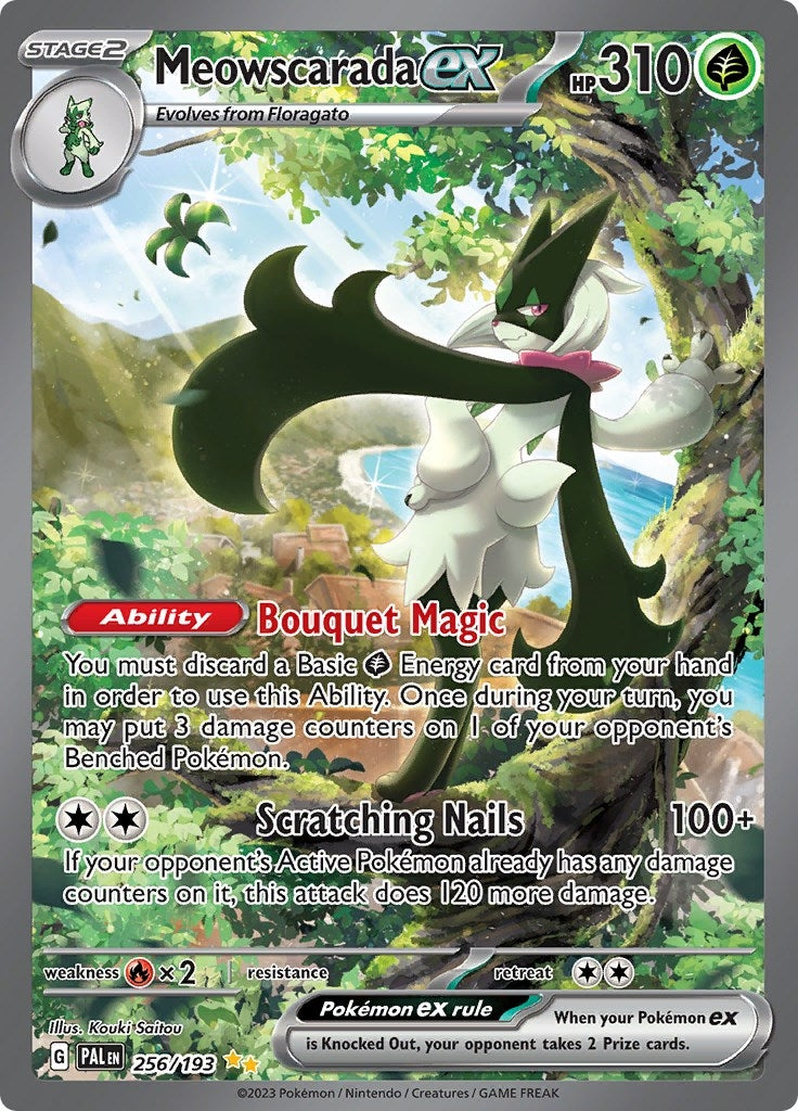 Meowscarada ex (256/193) (SV02: Paldea Evolved) - PokeBox USA