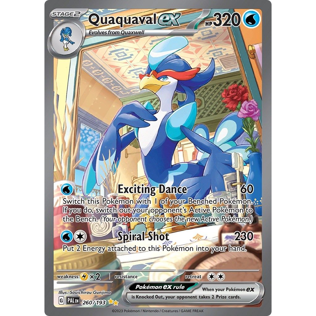 Quaquaval ex (260/193) (SV02: Paldea Evolved) - PokeBox USA