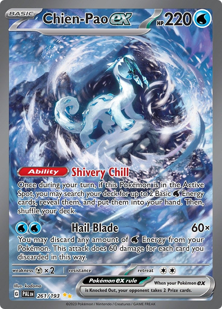 Chien-Pao ex (261/193) (SV02: Paldea Evolved)