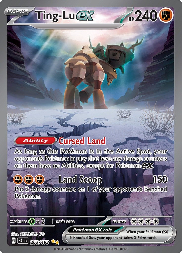 Ting-Lu ex (263/193) (SV02: Paldea Evolved) - PokeBox USA