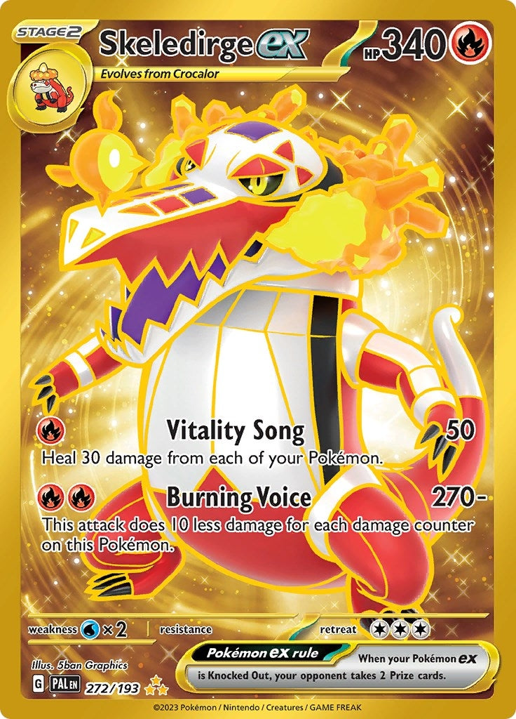 Skeledirge ex (272/193) (SV02: Paldea Evolved) - PokeBox USA