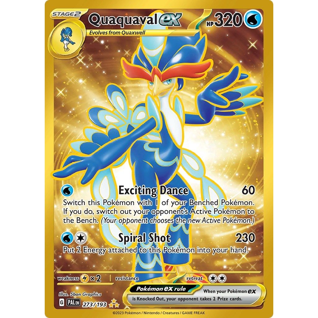 Quaquaval ex (273/193) (SV02: Paldea Evolved) - PokeBox USA