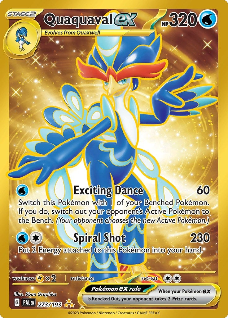 Quaquaval ex (273/193) (SV02: Paldea Evolved)