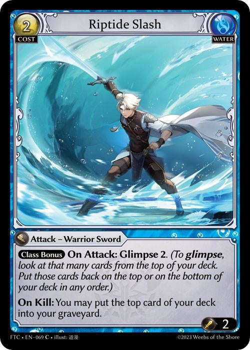 Riptide Slash (069) (Fractured Crown)
