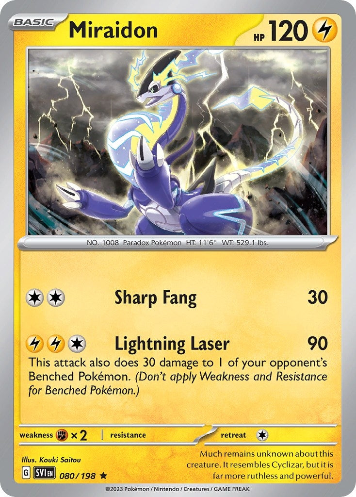 Image for Miraidon (080/198) (Deck Exclusives) (PR) - Pokemon