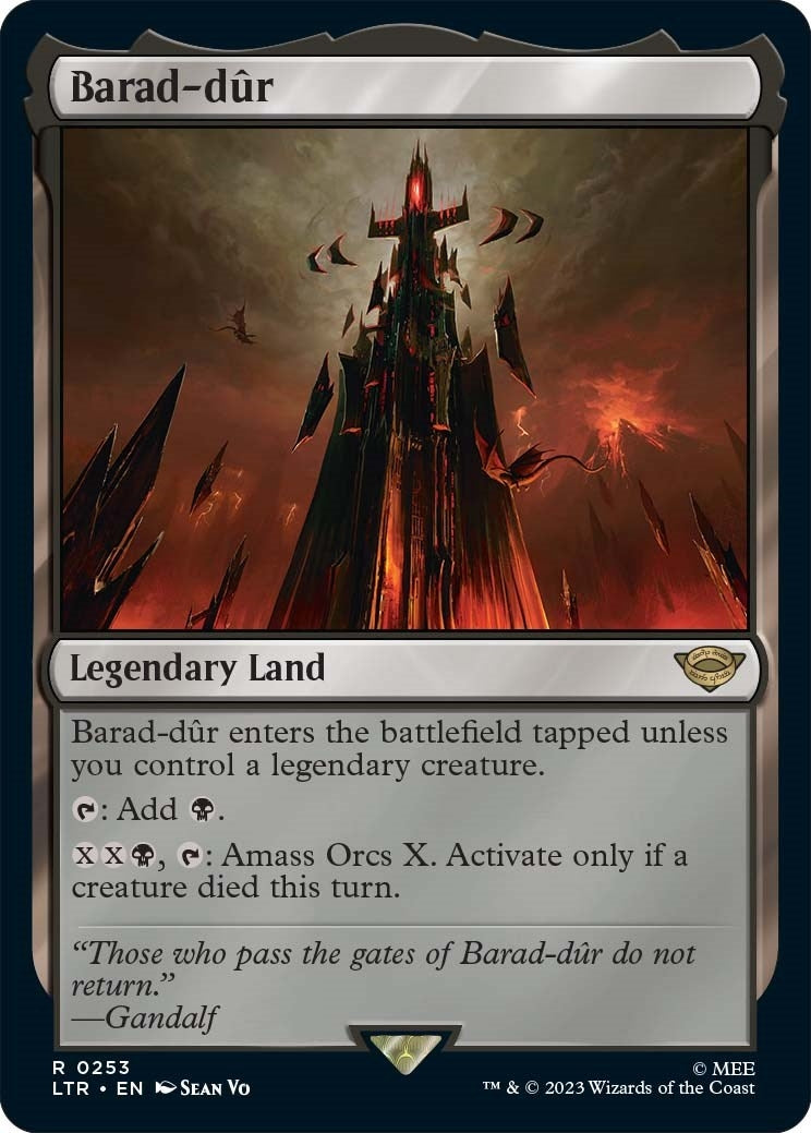 Barad-dur (253) (Universes Beyond: The Lord of the Rings: Tales of Middle-earth)