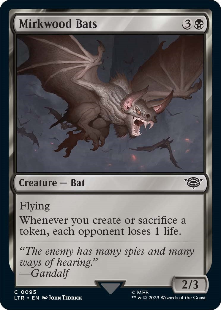 Mirkwood Bats (95) (Universes Beyond: The Lord of the Rings: Tales of Middle-earth)