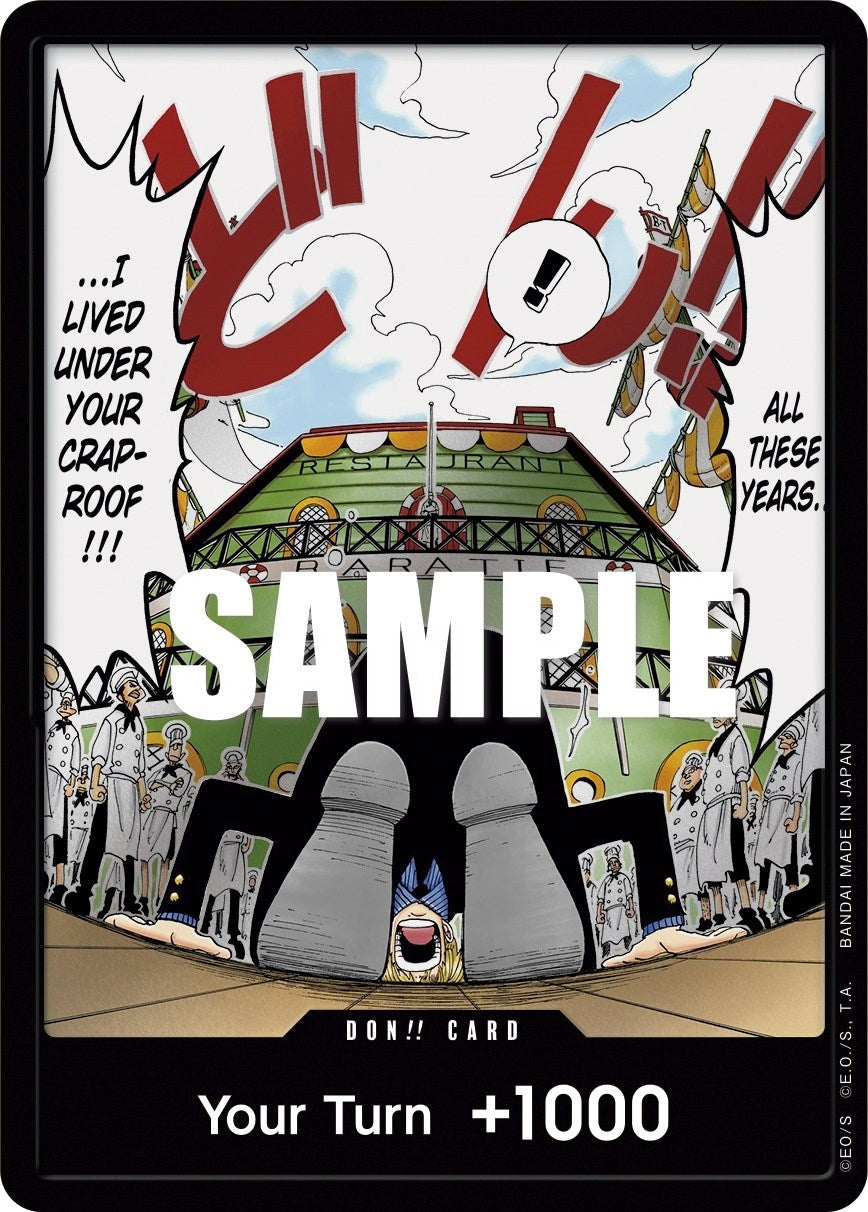 Image for DON!! Card (Alternate Art) (Pillars of Strength) (OP03) - One Piece Card Game